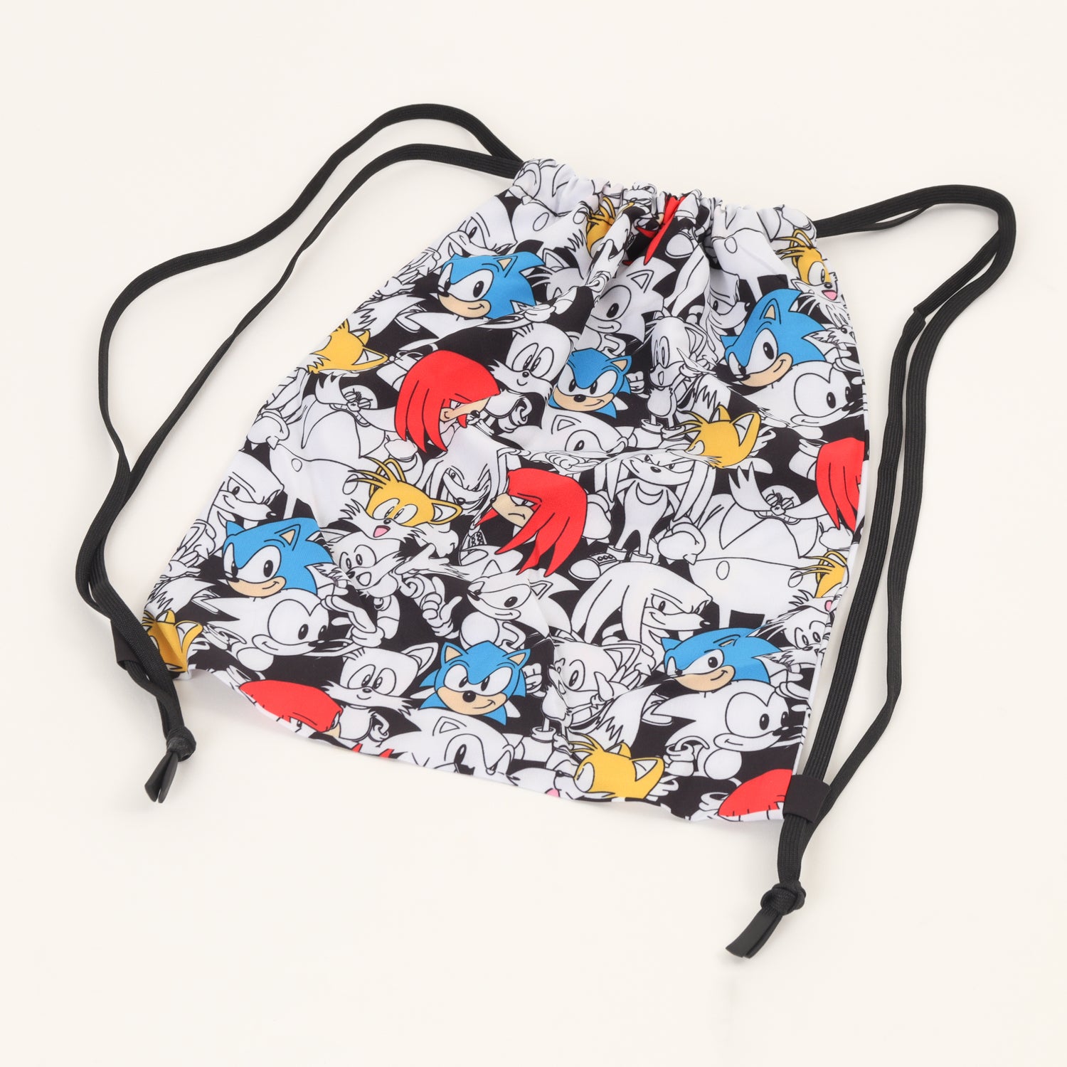 Short Con Bolsa Niño Negro Personajes Sonic