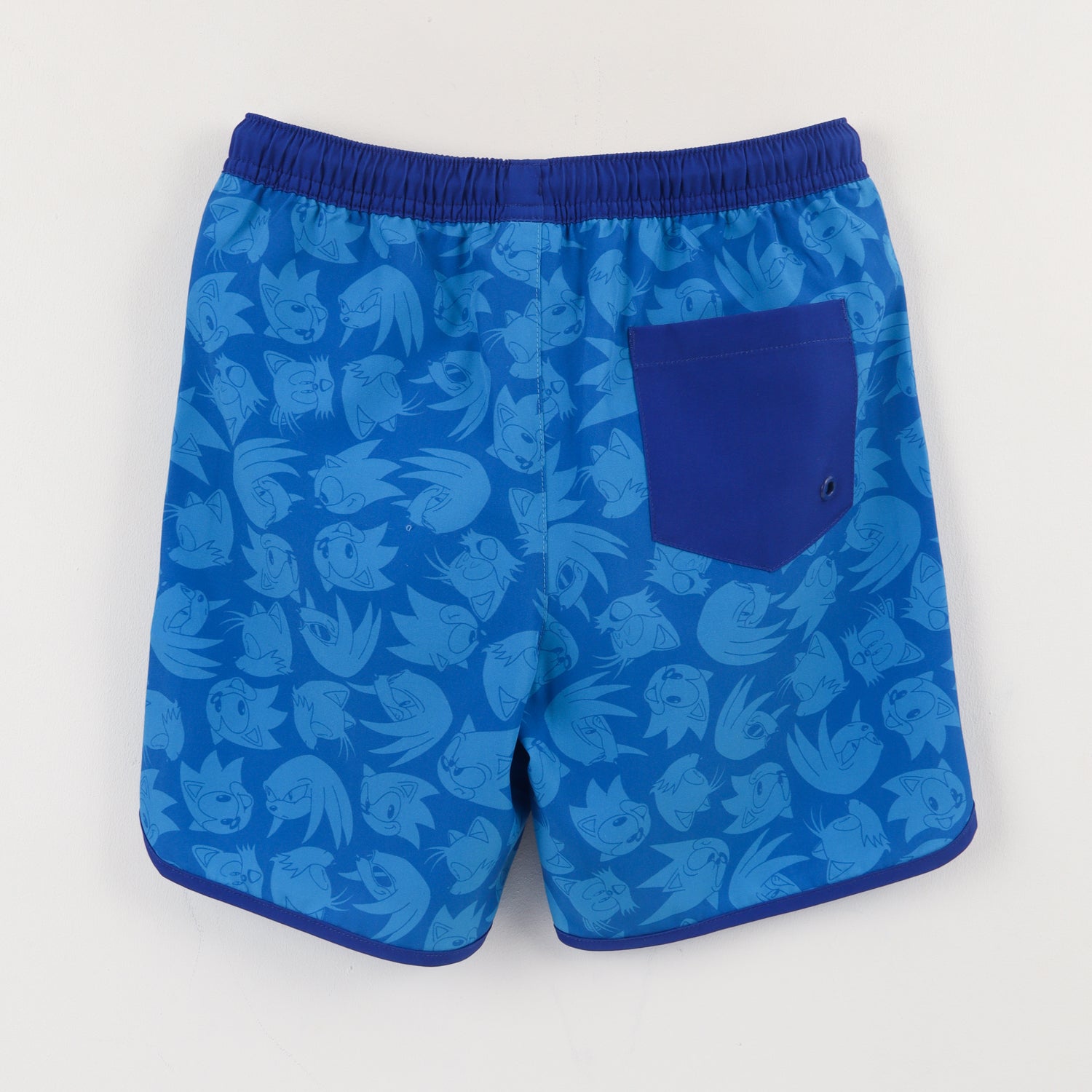 Short y Bolsa Niño Azul Full Print Bolsillo Sonic
