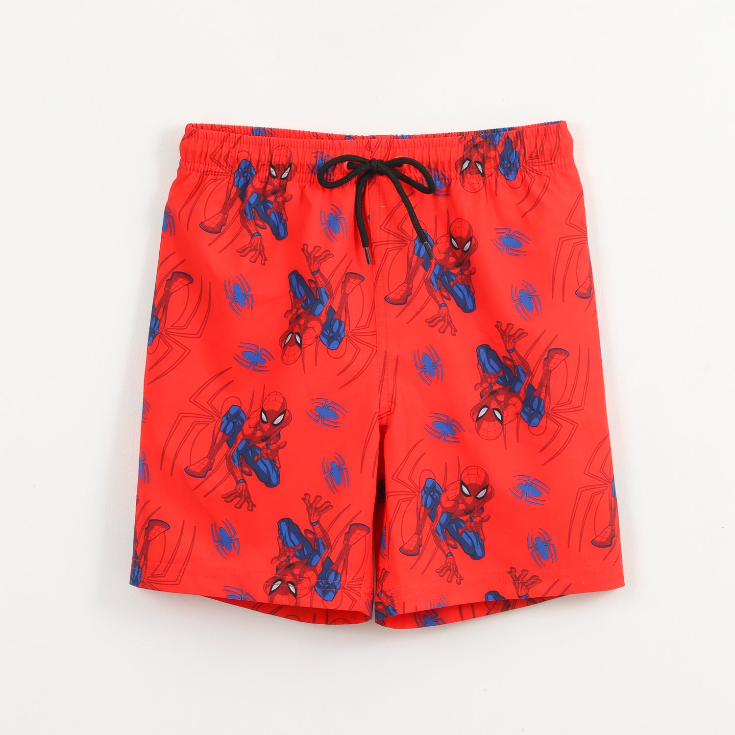 Short con Bolsa Niño Rojo Full Print Spiderman Marvel