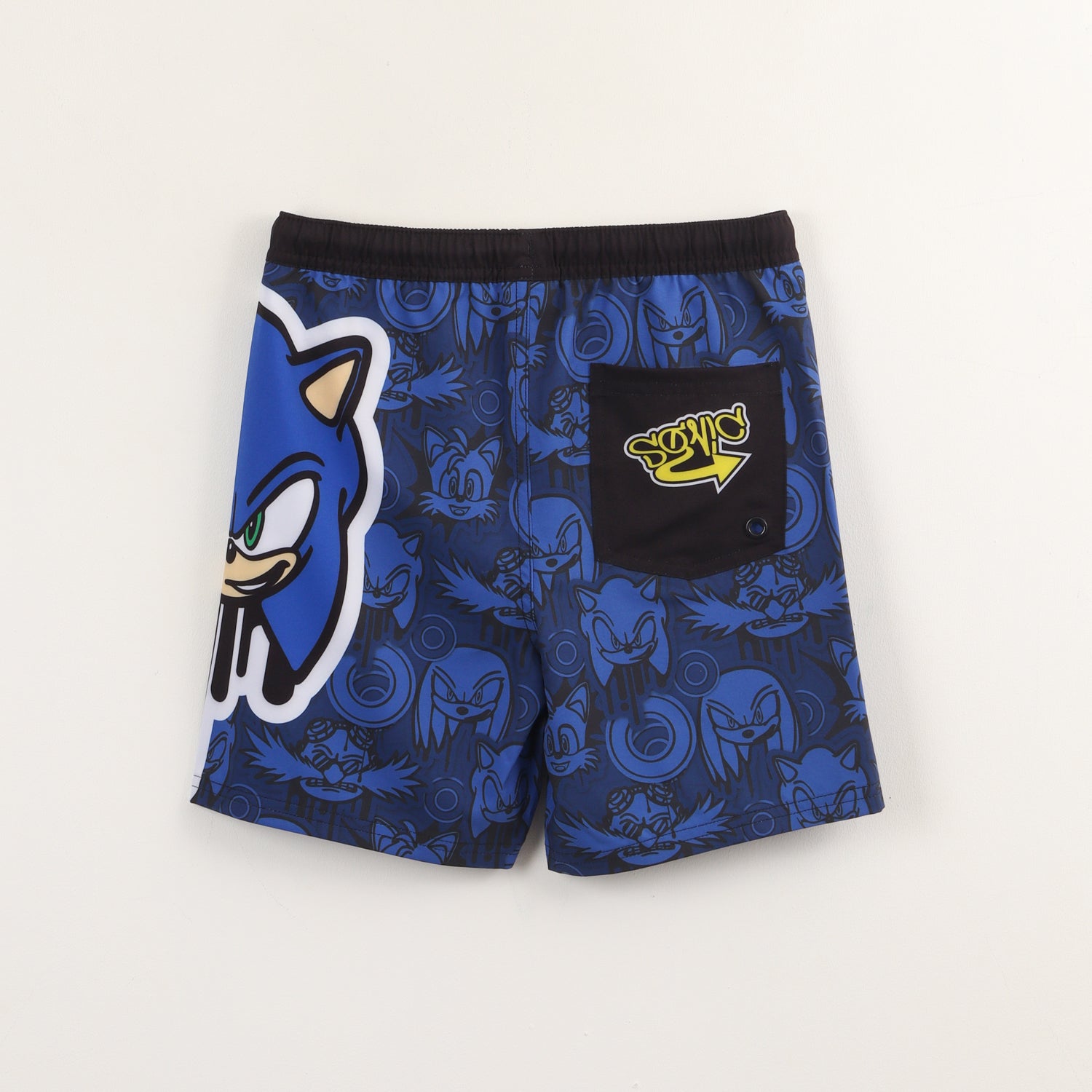 Traje de baño Niño Azul Cara Sonic