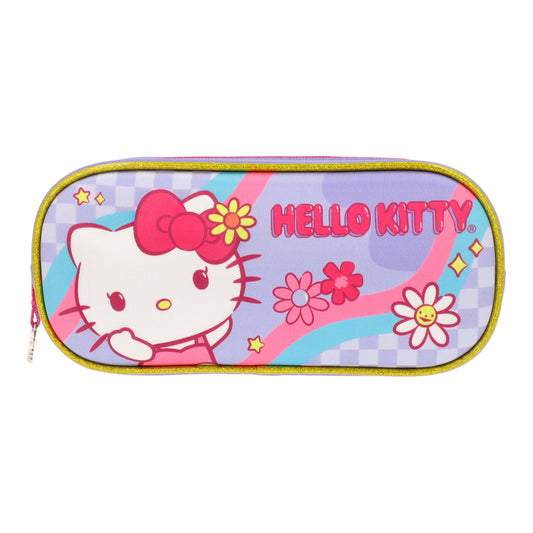Set 3 en 1 Escolar Niña Flores Rosado Hello Kitty - Chile | The Brands Club cl