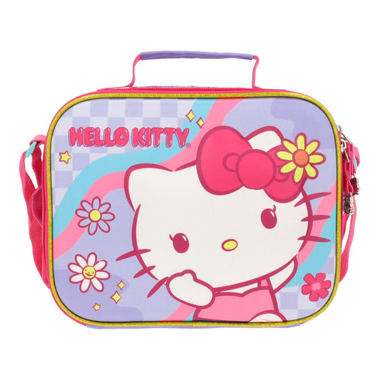 Set 3 en 1 Escolar Niña Flores Rosado Hello Kitty - Chile | The Brands Club cl