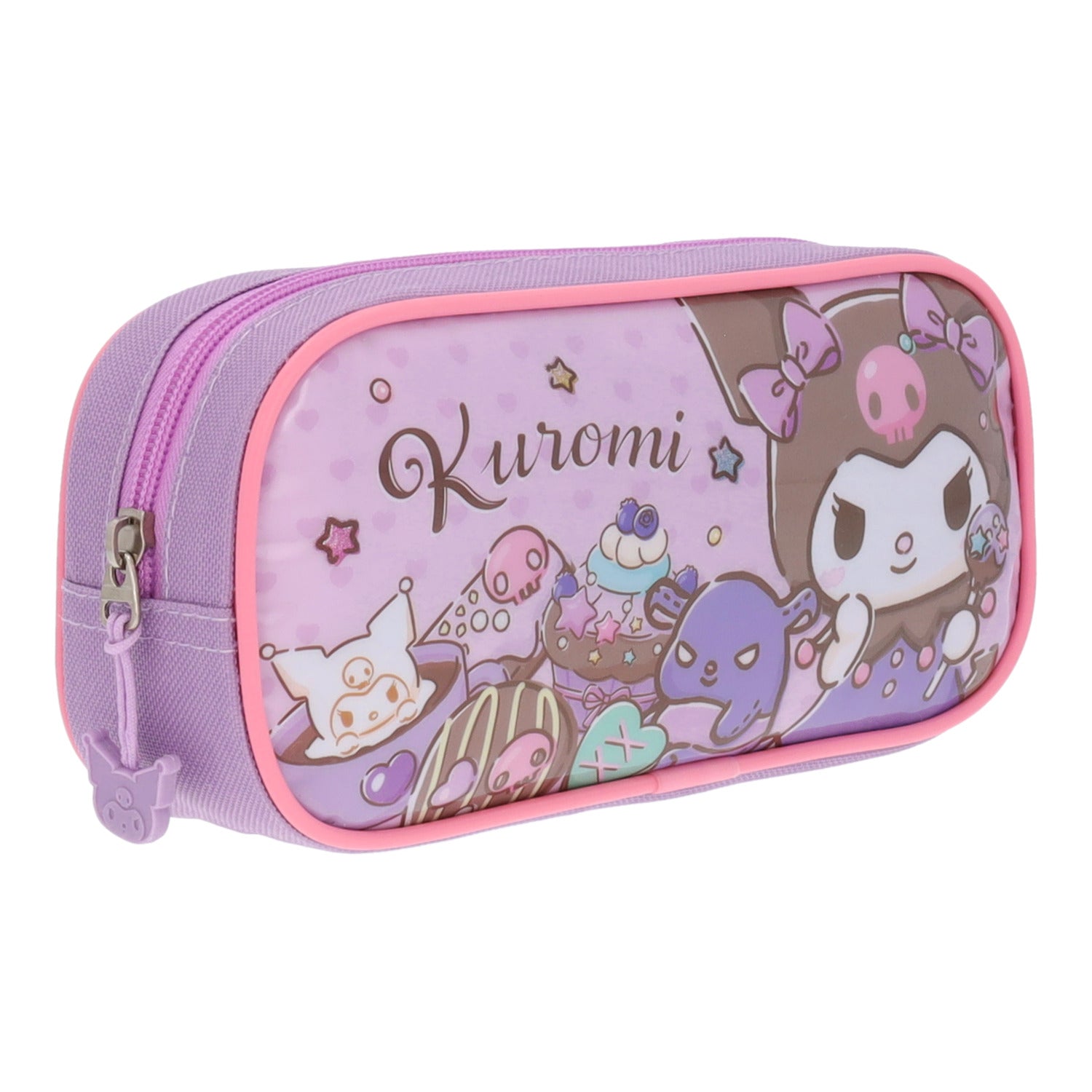 Estuche Escolar Niña Kuromi Morado Hello Kitty - Chile | The Brands Club cl