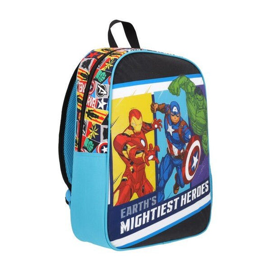 Mochila Escolar Niño Avengers Print Celeste Marvel - Mochilas Chile | The Brands Club cl