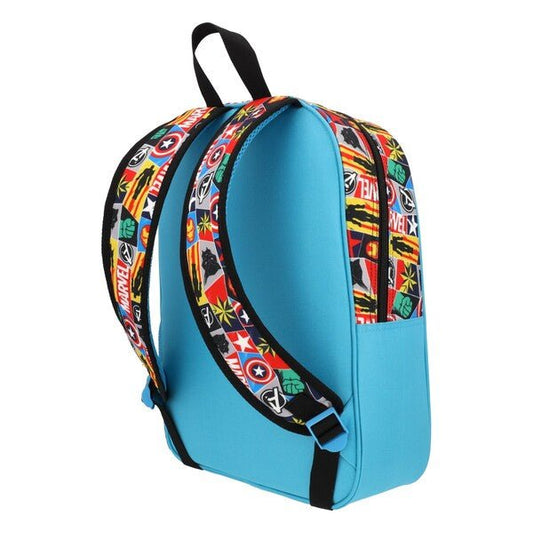 Mochila Escolar Niño Avengers Print Celeste Marvel - Mochilas Chile | The Brands Club cl