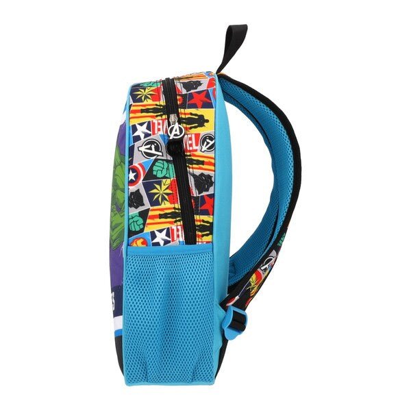 Mochila Escolar Niño Avengers Print Celeste Marvel - Mochilas Chile | The Brands Club cl