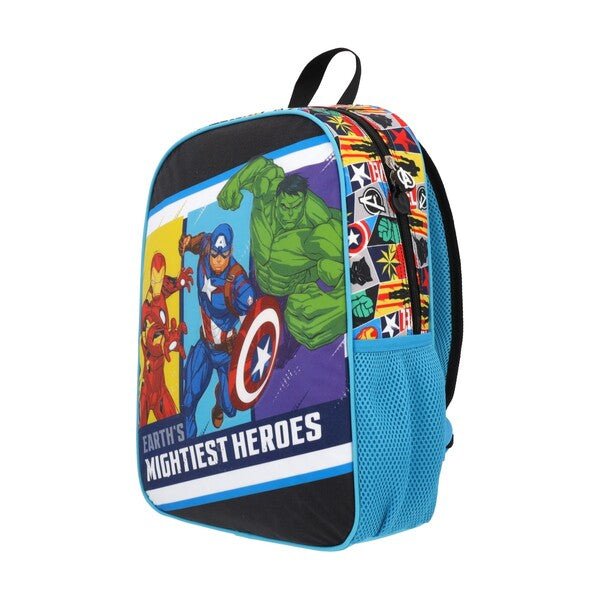 Mochila Escolar Niño Avengers Print Celeste Marvel - Mochilas Chile | The Brands Club cl