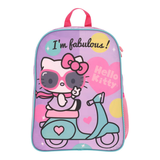 Mochila Escolar Niña Im Fabulous Morado Hello Kitty - Mochilas Chile | The Brands Club cl