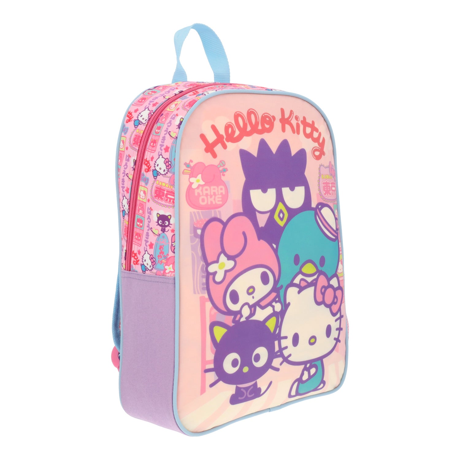 Mochila Escolar Niña Rosado Friends & Hello Kitty - Mochilas Chile | The Brands Club cl