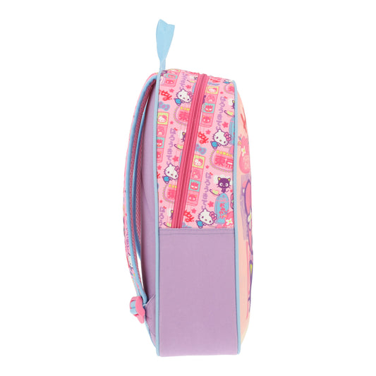 Mochila Escolar Niña Rosado Friends & Hello Kitty - Mochilas Chile | The Brands Club cl