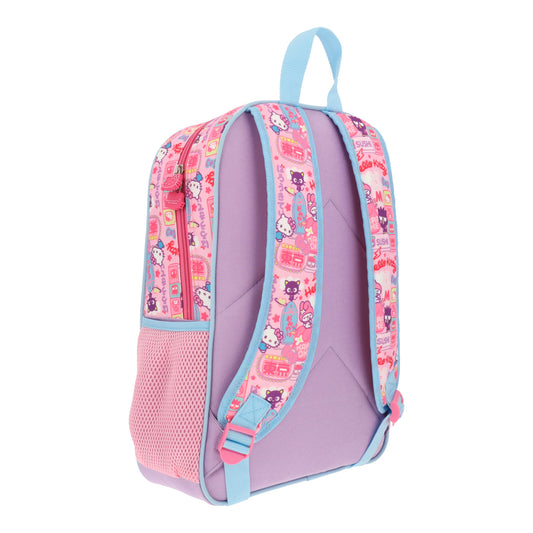 Mochila Escolar Niña Rosado Friends & Hello Kitty - Mochilas Chile | The Brands Club cl