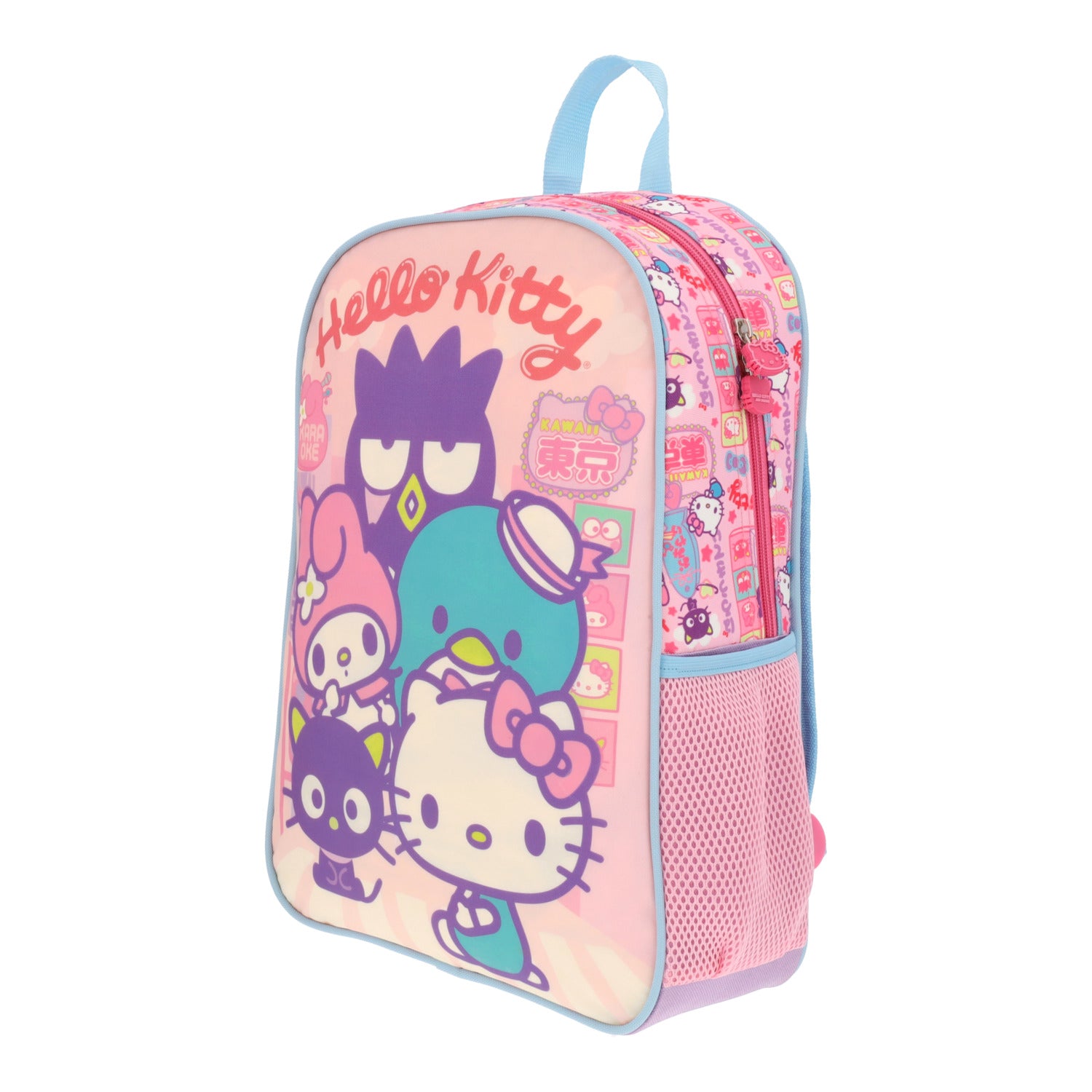 Mochila Escolar Niña Rosado Friends & Hello Kitty - Mochilas Chile | The Brands Club cl