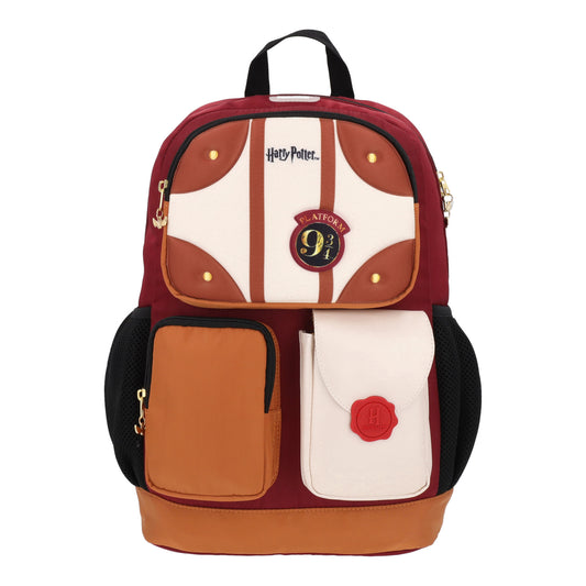 Mochila Escolar Niño Plataforma 9 3/4 Burdeo Harry Potter - Mochilas Chile | The Brands Club cl