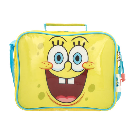 Lonchera Escolar Niño Cara Sonriente Amarillo Bob Esponja - Lonchera Chile | The Brands Club cl