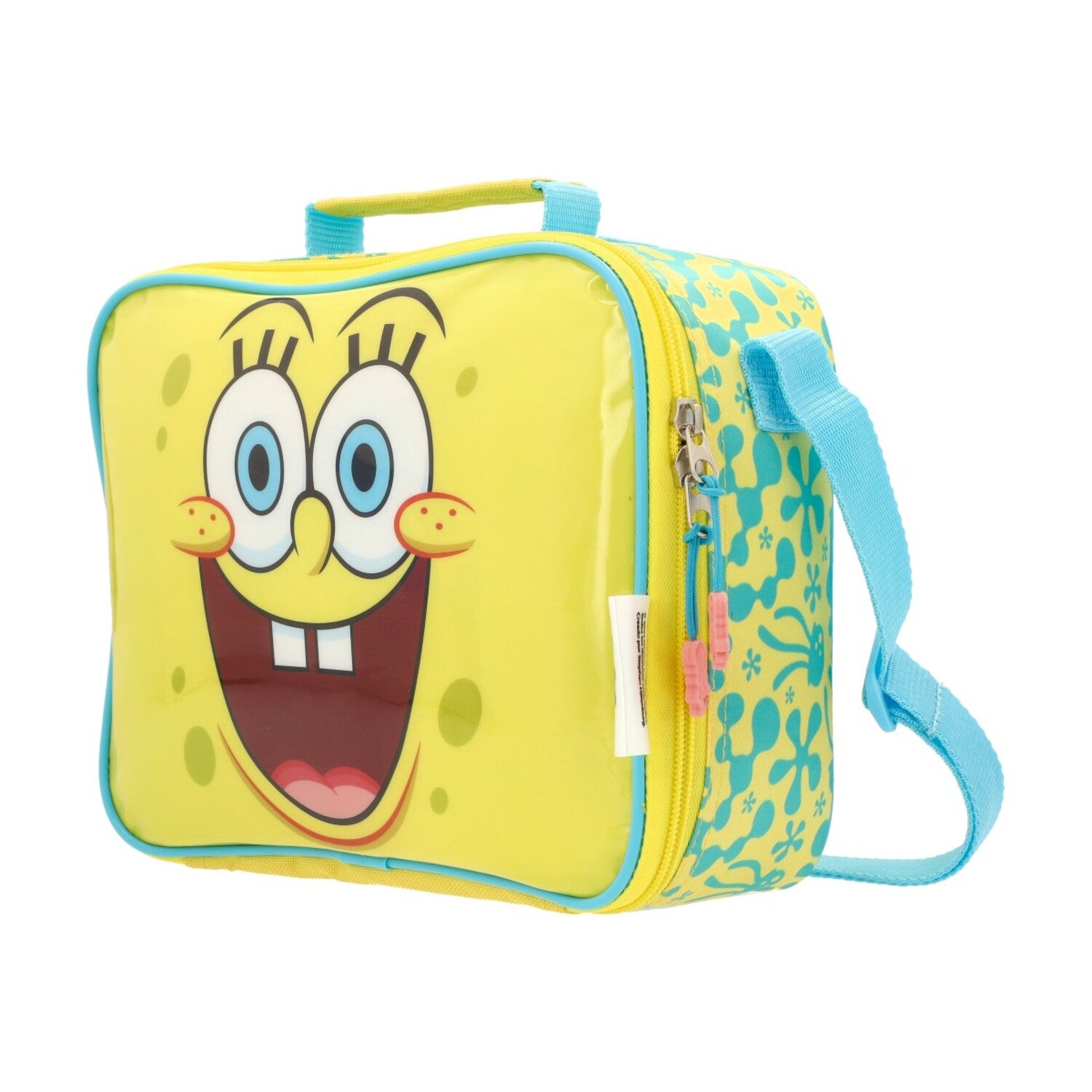 Lonchera Escolar Niño Cara Sonriente Amarillo Bob Esponja - Lonchera Chile | The Brands Club cl