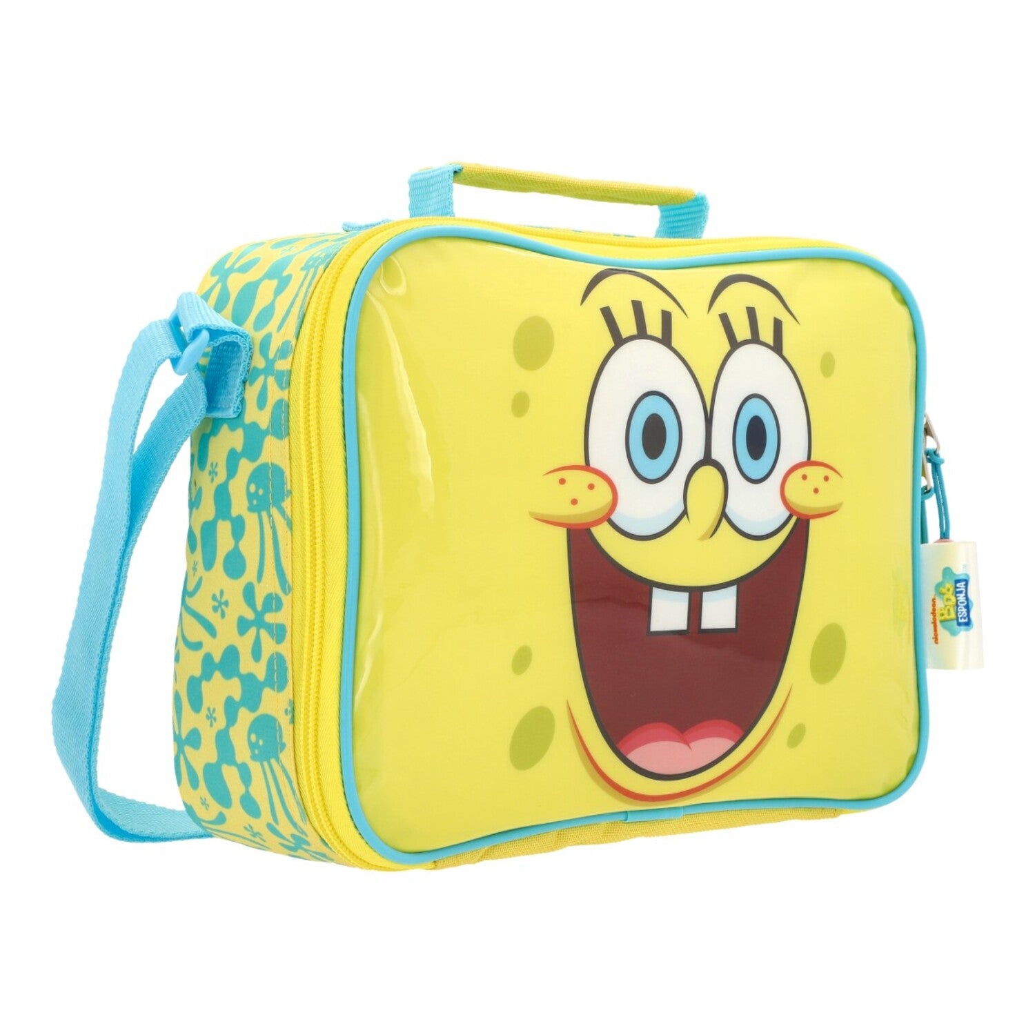 Lonchera Escolar Niño Cara Sonriente Amarillo Bob Esponja - Lonchera Chile | The Brands Club cl