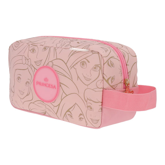Estuche Escolar Niña Print Princesas Rosado Disney - Chile | The Brands Club cl