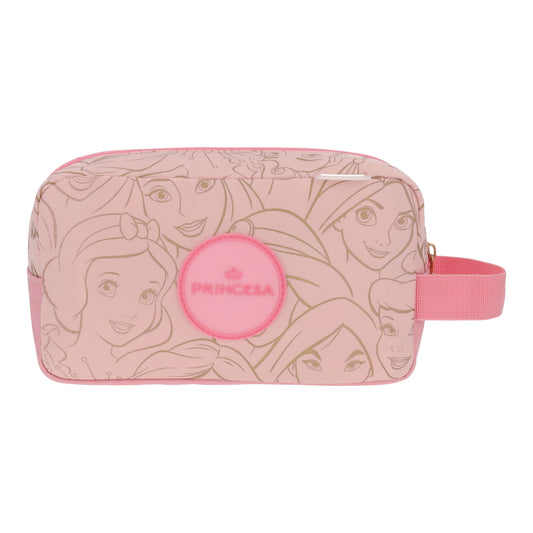 Estuche Escolar Niña Print Princesas Rosado Disney - Chile | The Brands Club cl
