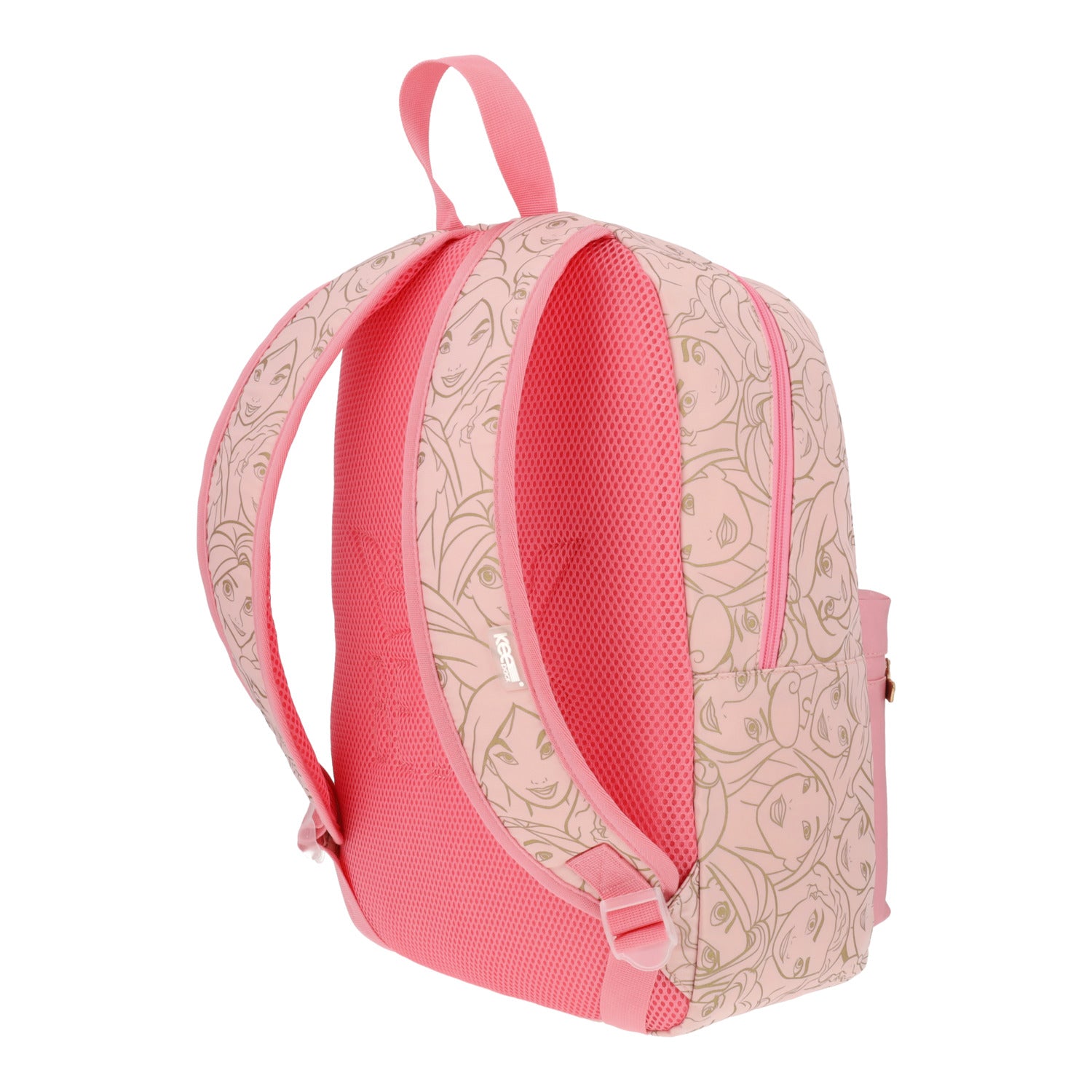 Mochila Escolar Niña Print Princesas Rosado Disney - Mochilas Chile | The Brands Club cl