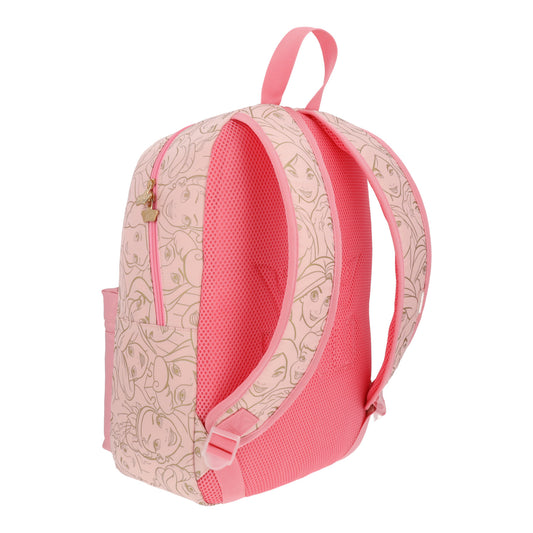 Mochila Escolar Niña Print Princesas Rosado Disney - Mochilas Chile | The Brands Club cl