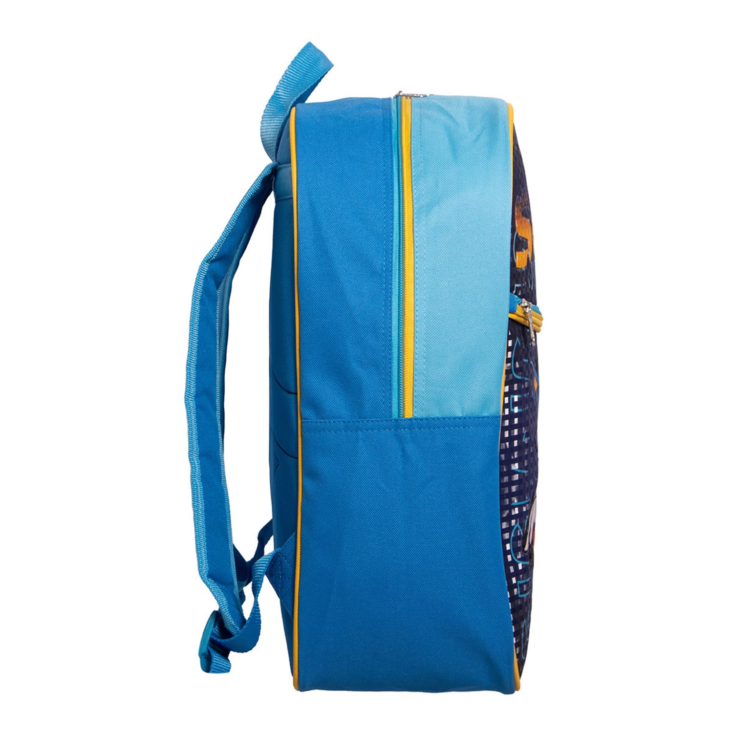 Mochila Escolar Niño Over Power Azul Sonic