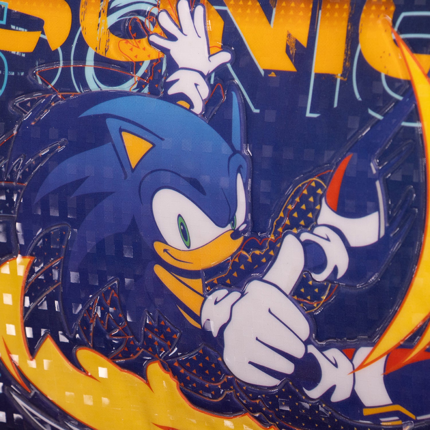 Lonchera Escolar Niño Over Power Azul Sonic