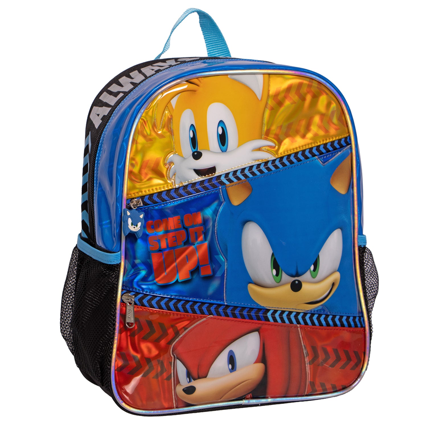 Mochila Escolar Niño Team Sonic Azul Sonic