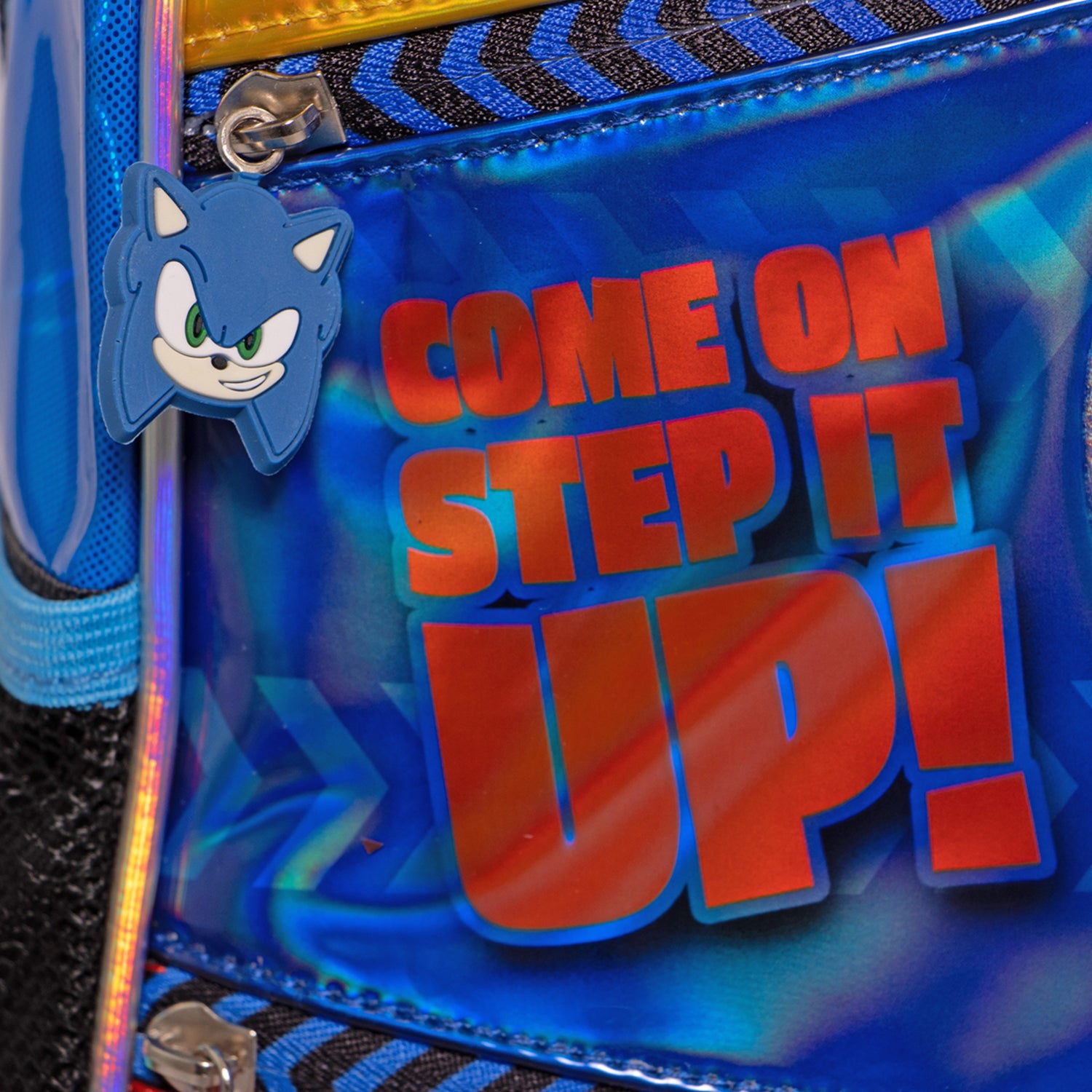 Mochila Escolar Niño Team Sonic Azul Sonic