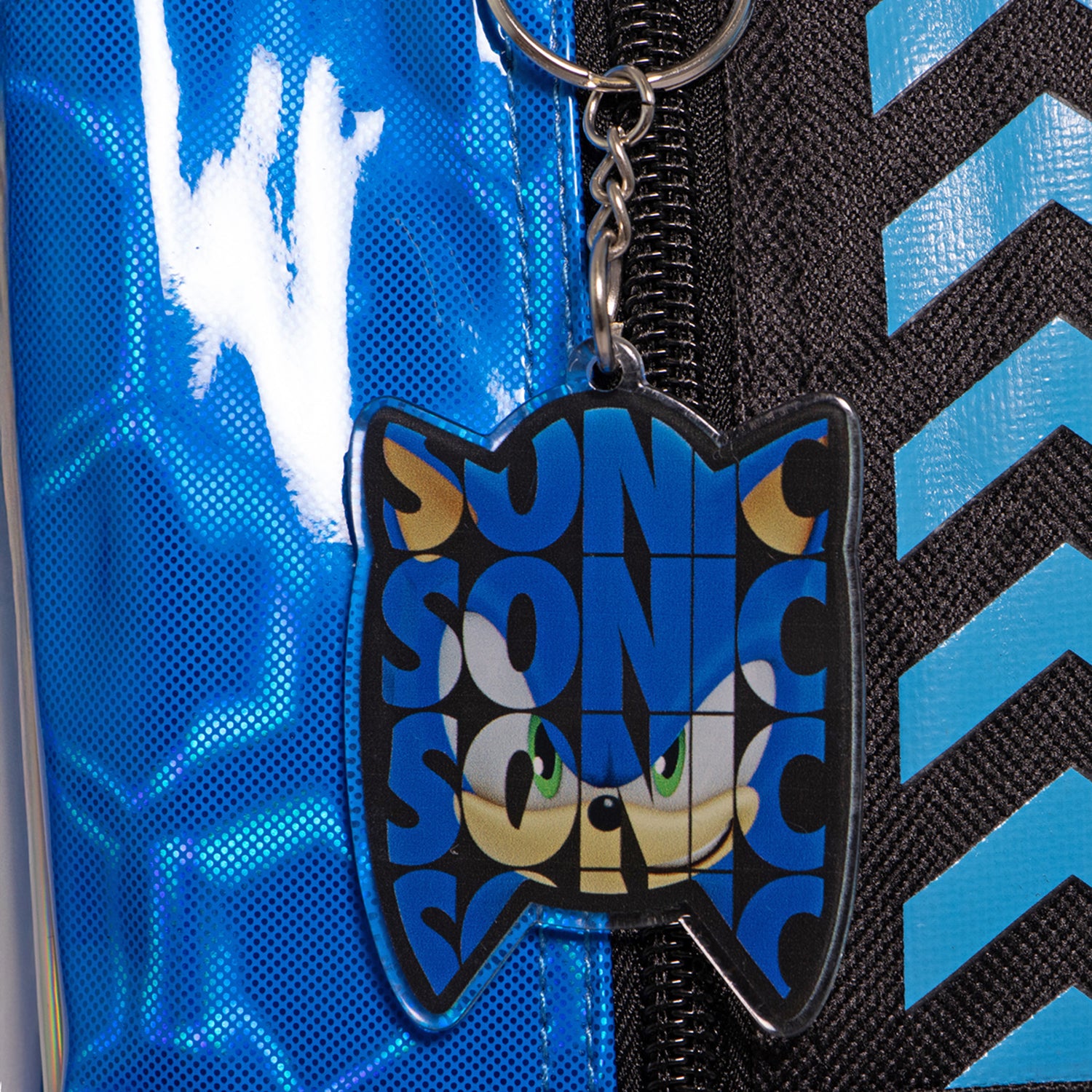 Mochila Escolar Niño Team Sonic Azul Sonic