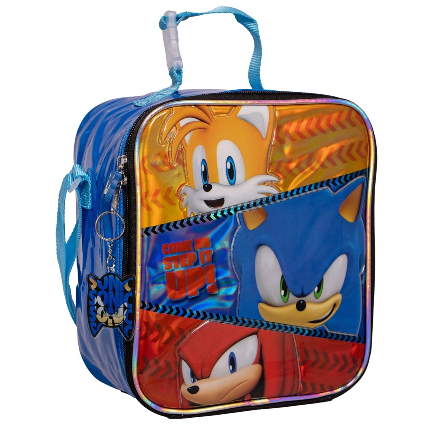 Lonchera Escolar Niño Team Sonic Azul Sonic - Mochilas Chile | The Brands Club cl