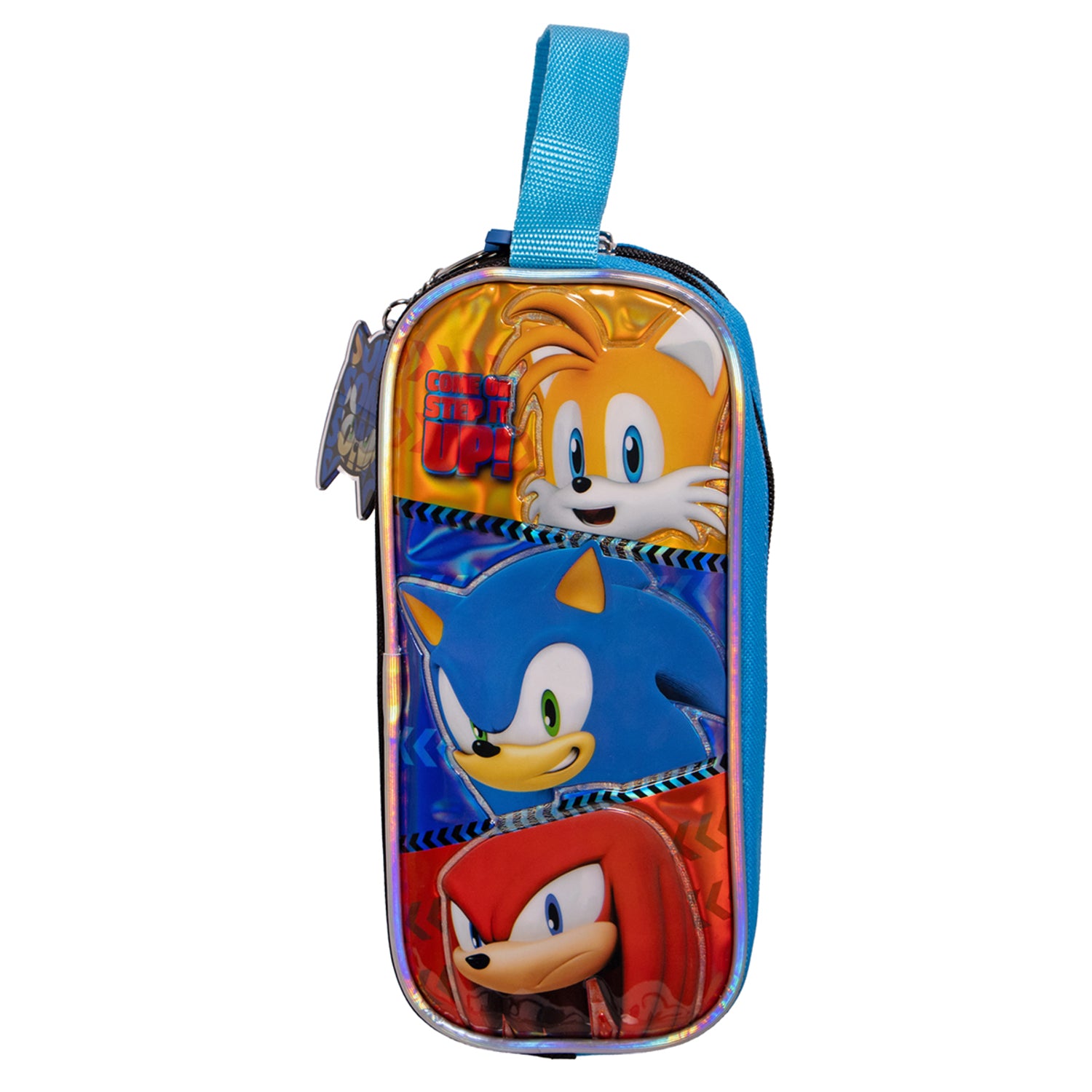 Estuche Escolar Niño Team Sonic Azul Sonic