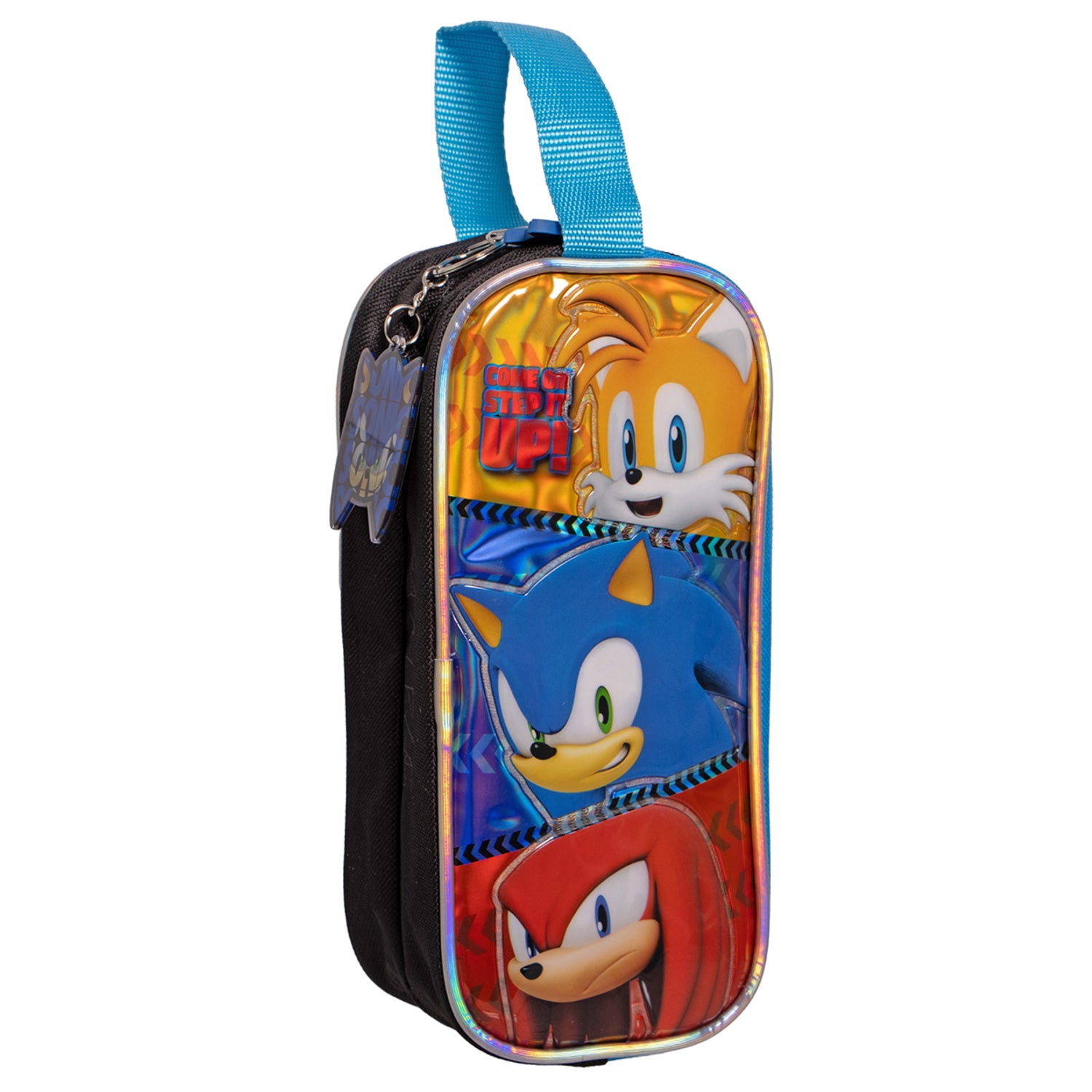 Estuche Escolar Niño Team Sonic Azul Sonic