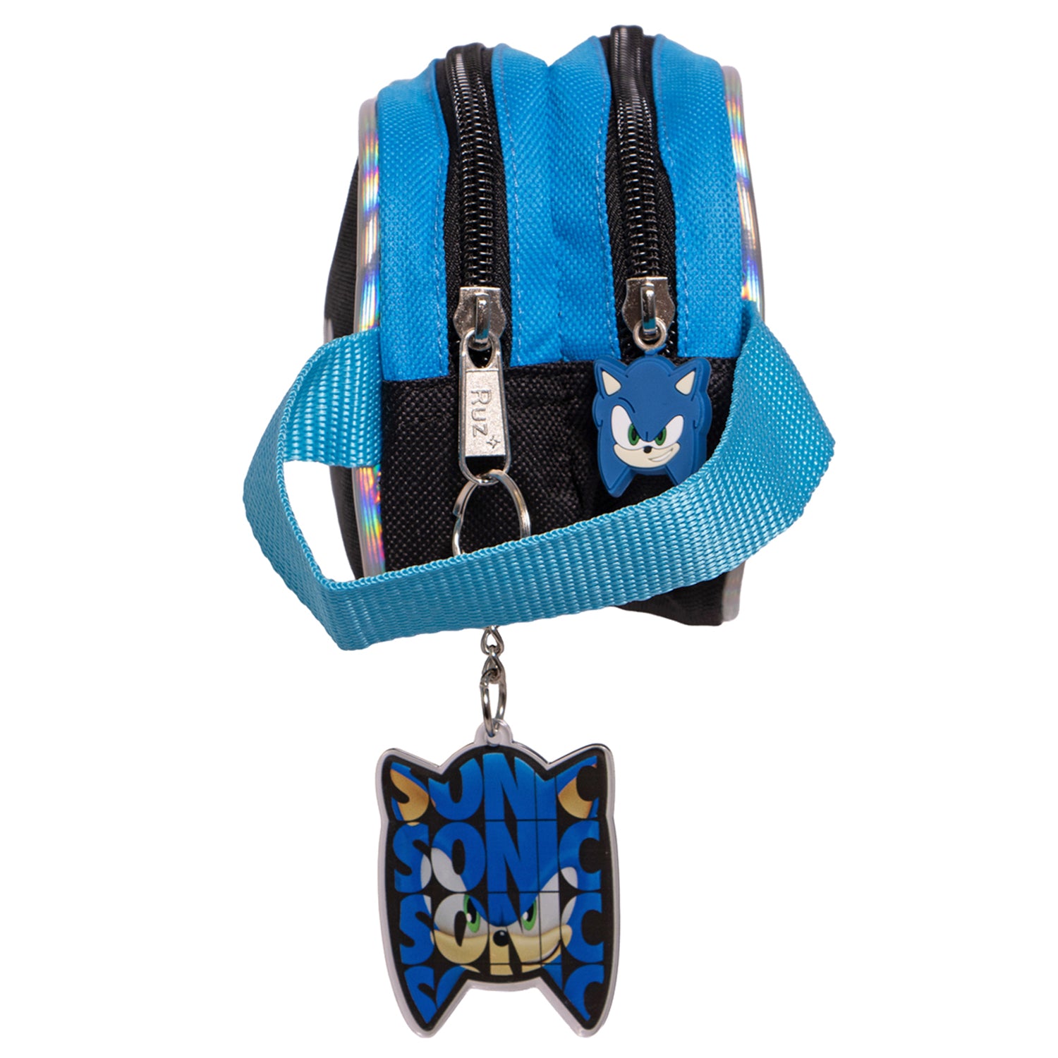 Estuche Escolar Niño Team Sonic Azul Sonic