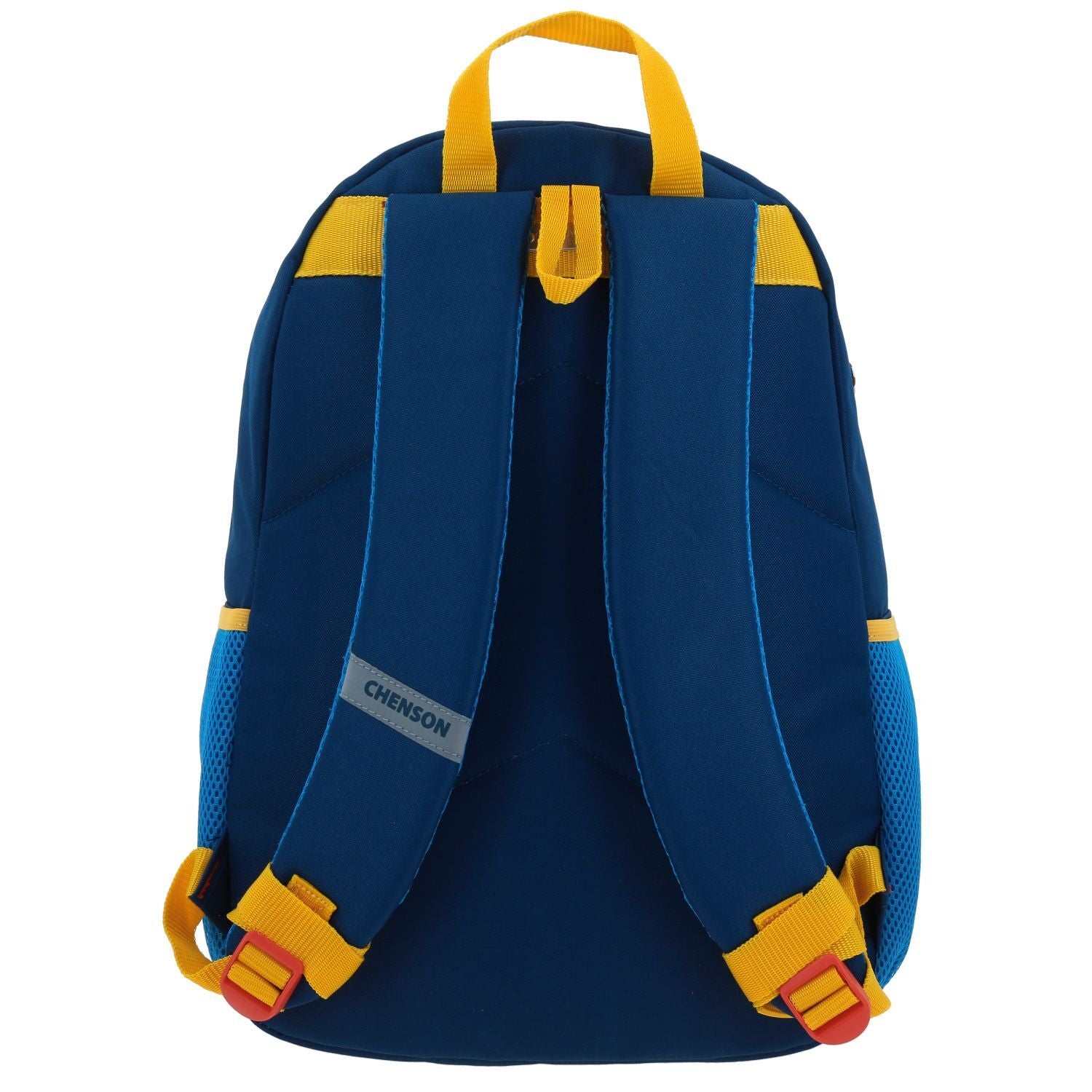 Mochila Escolar Niño Bolsillo Print Azul Mario Bros