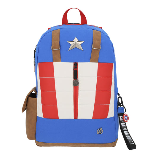 Mochila Escolar Niño Capitán America Azul Marvel - Mochilas Chile | The Brands Club cl