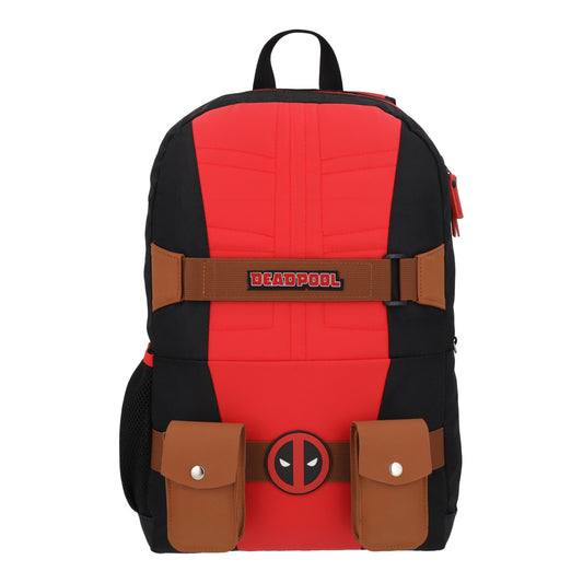 Mochila Escolar Niño Deadpool Rojo Marvel - Mochilas Chile | The Brands Club cl
