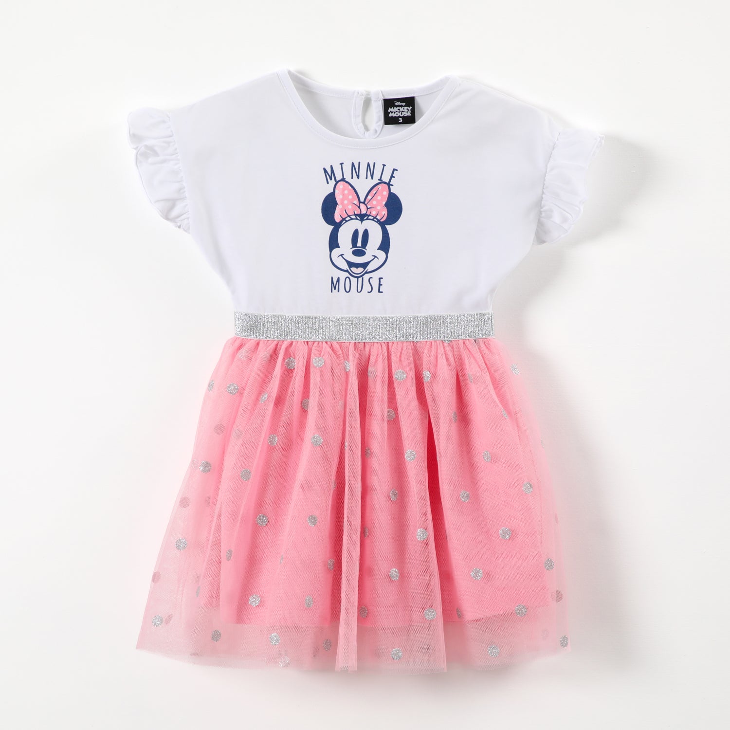 Vestido Niña Minnie Blanco Disney