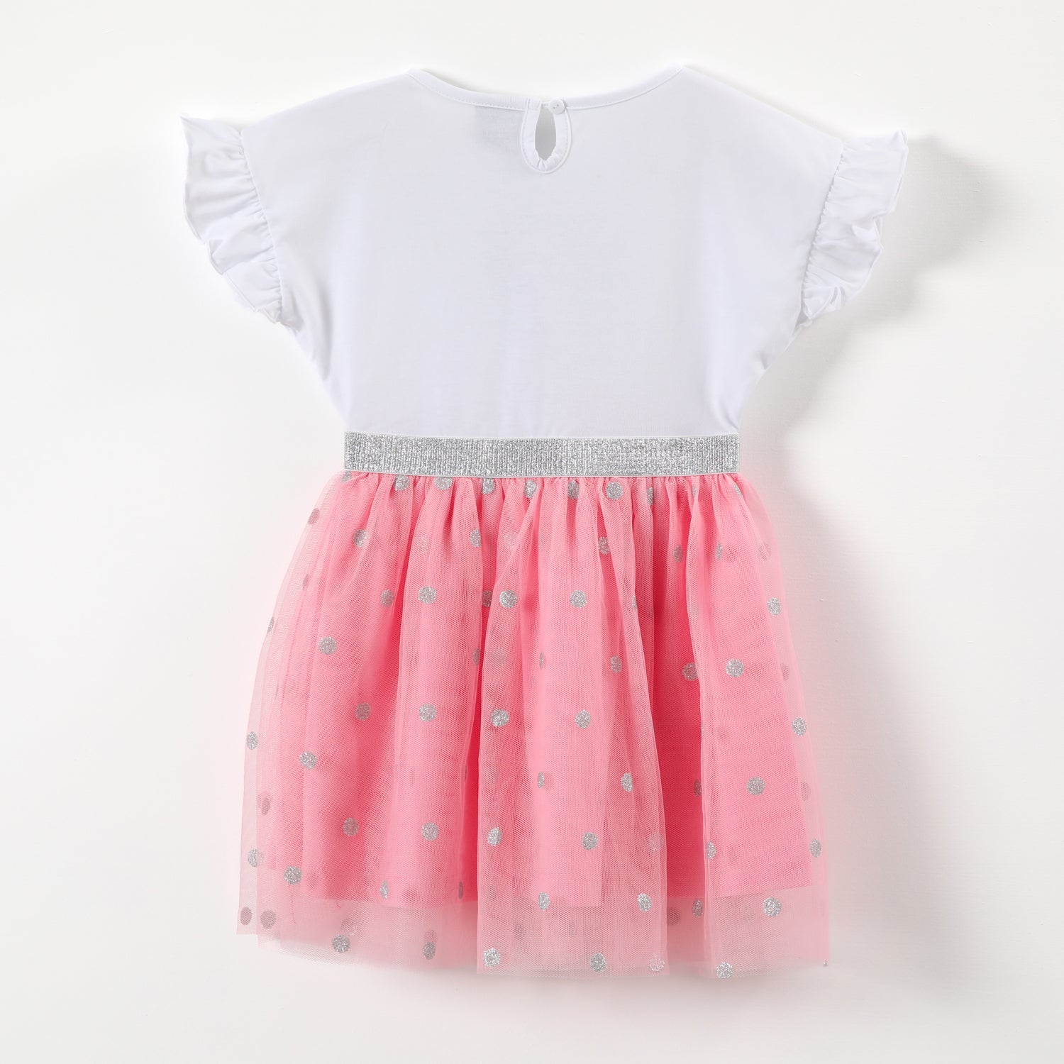 Vestido Niña Minnie Blanco Disney