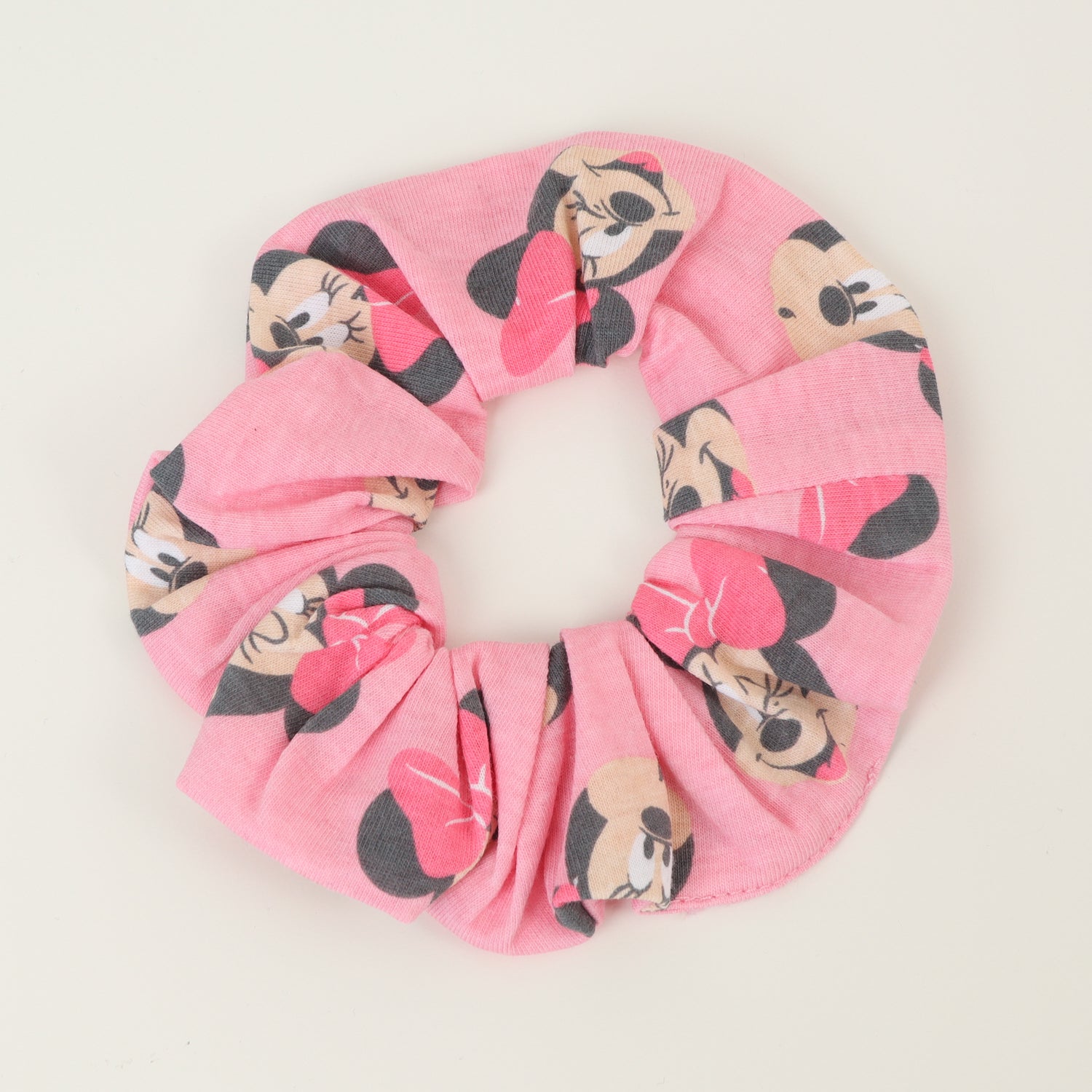 Vestido Sin Manga y Collet Niña Rosa Print Minnie Disney