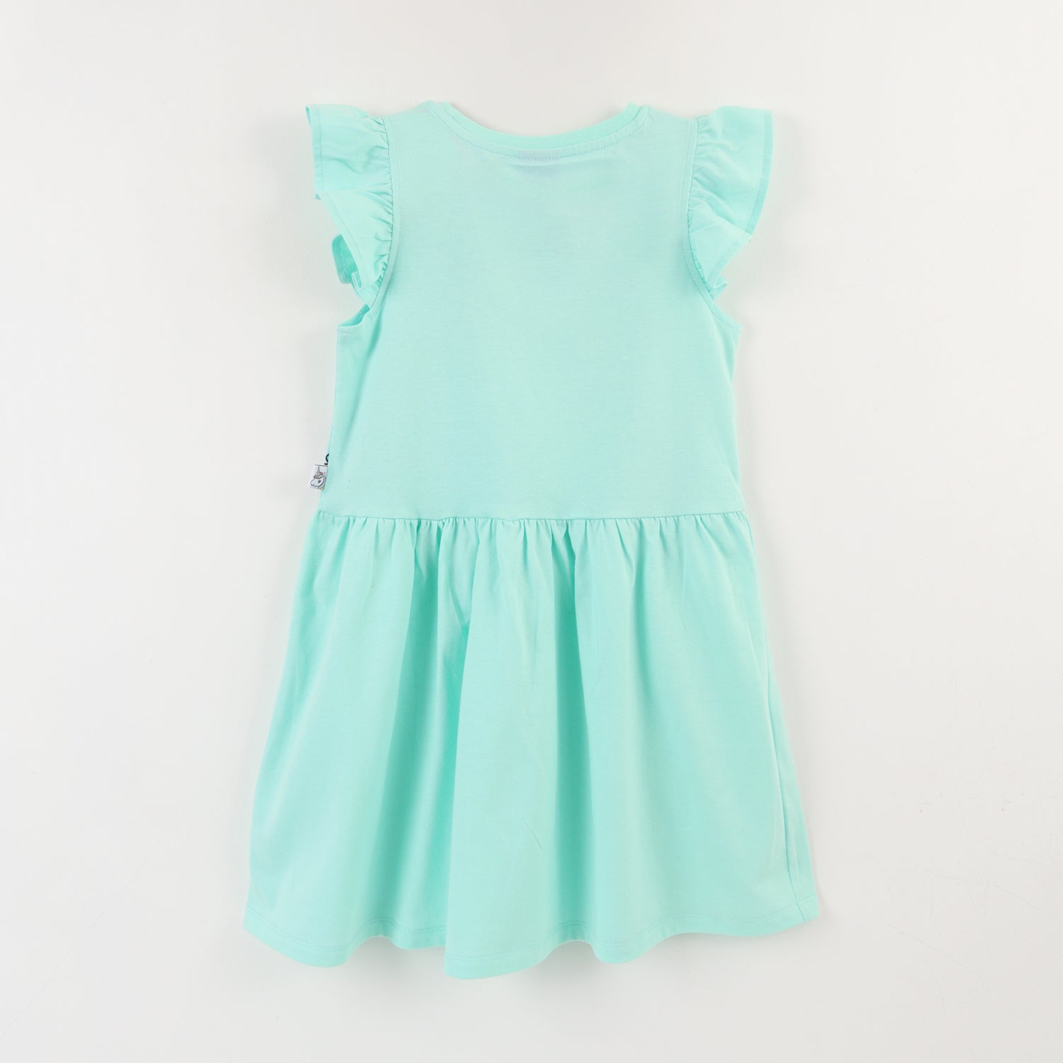 Vestido Niña Verde Unicornio