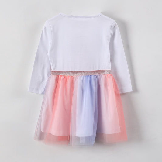 Vestido Tul Niña Aurora Disney Blanco - Vestidos Chile | The Brands Club cl