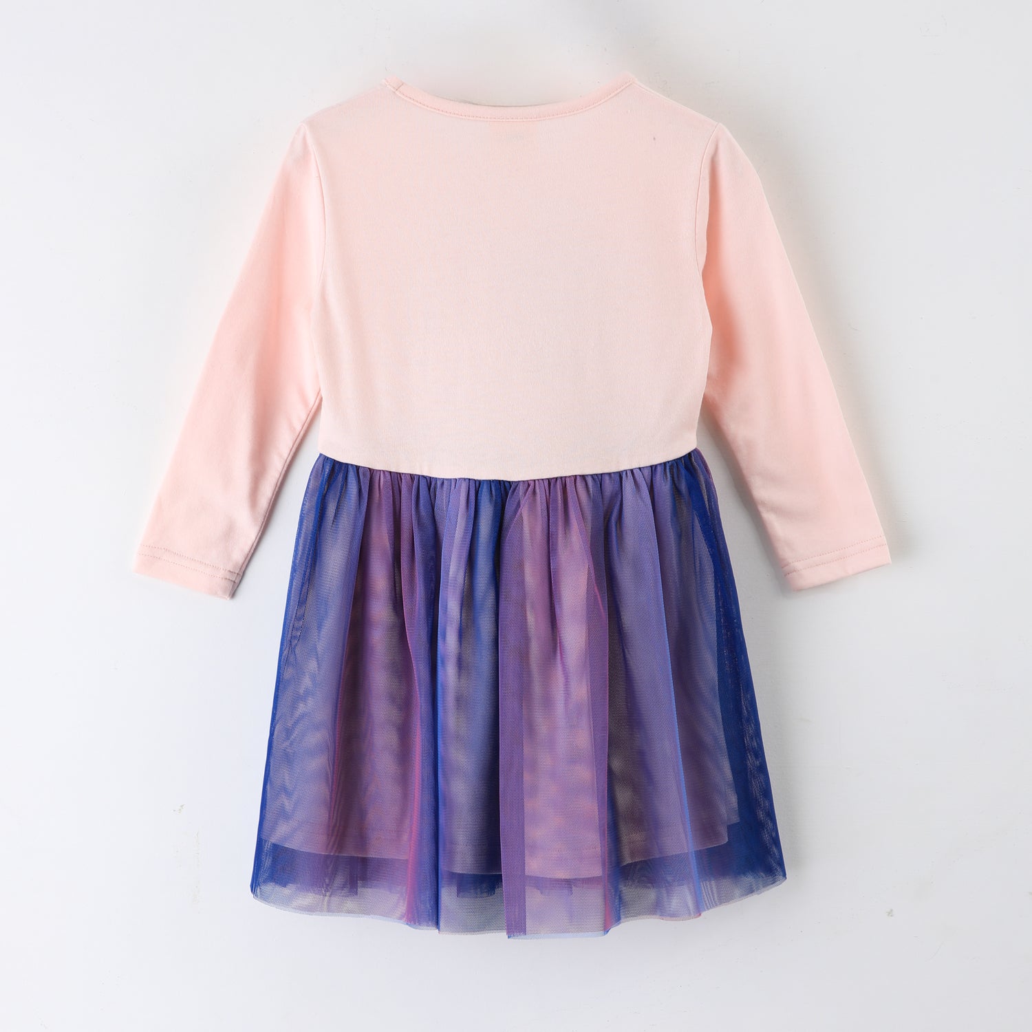 Vestido Tul Niña Stitch y Angel Rosa Disney