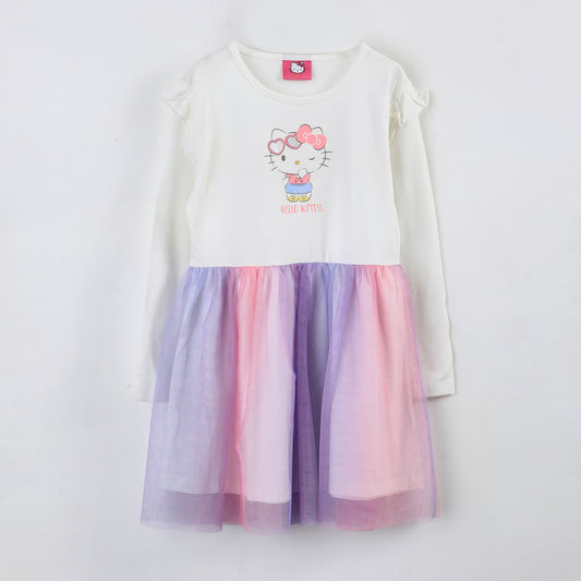 Vestido Tul Niña Hello Kitty Multicolor - Vestidos Chile | The Brands Club cl