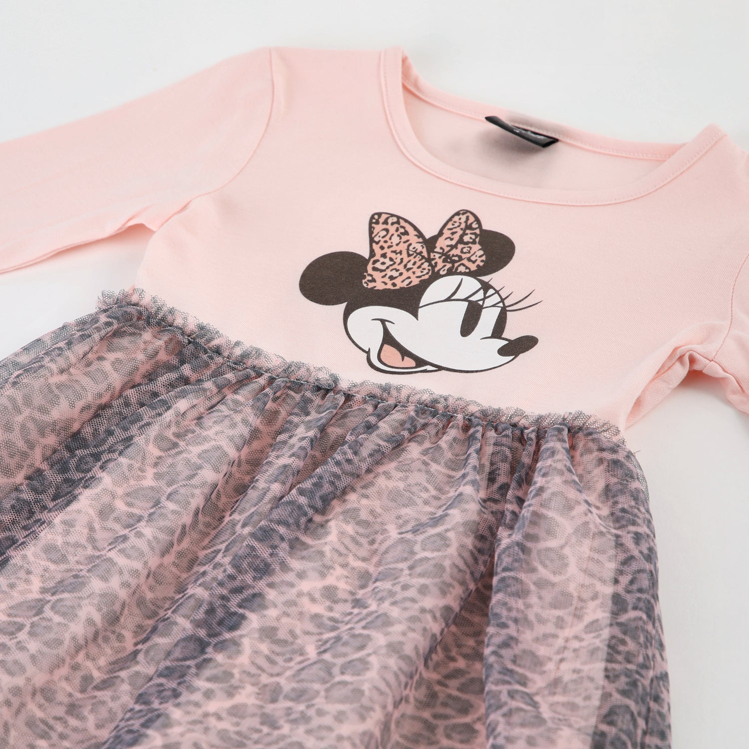 Vestido Tul Niña Minnie Rosado Disney