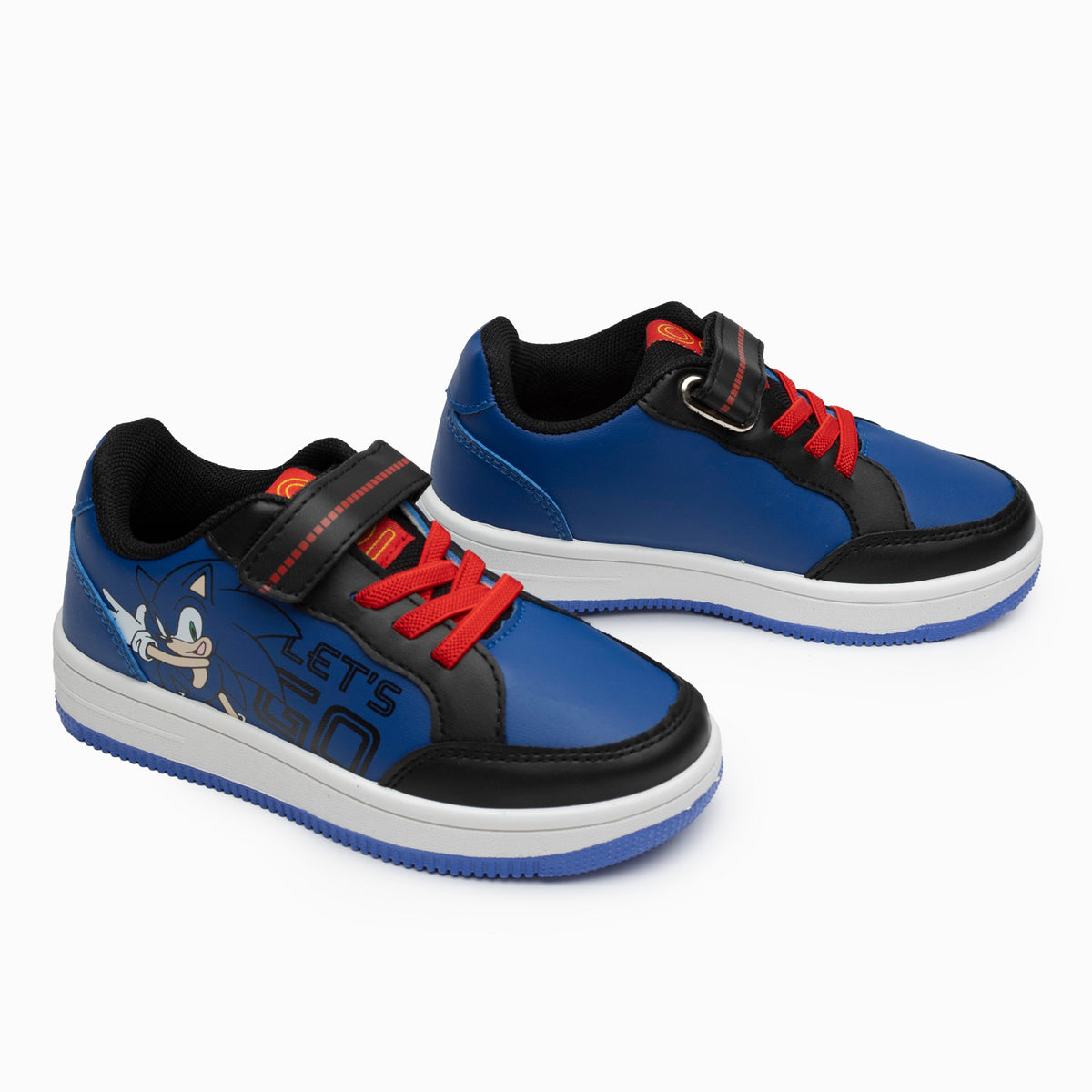Zapatillas Urbana Niño Mano Azul Sonic