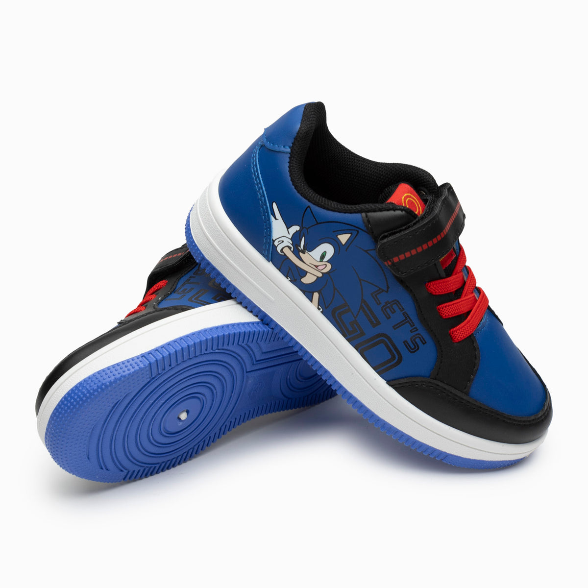 Zapatillas Urbana Niño Mano Azul Sonic