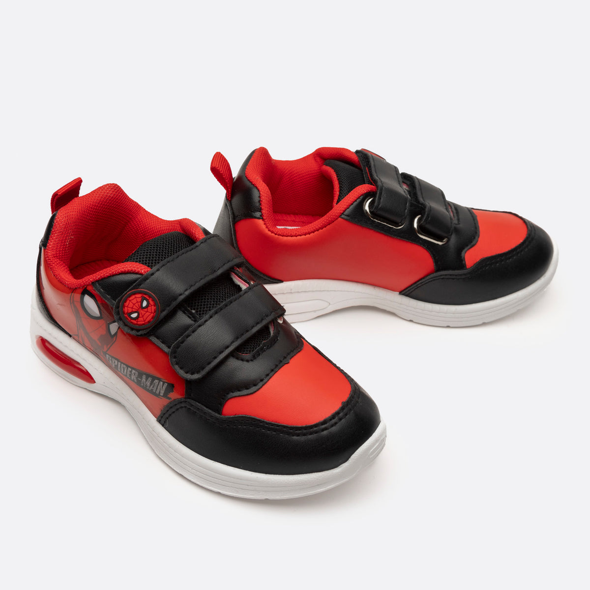 Zapatillas Con Luces Niño Amazing Spiderman Rojo Marvel