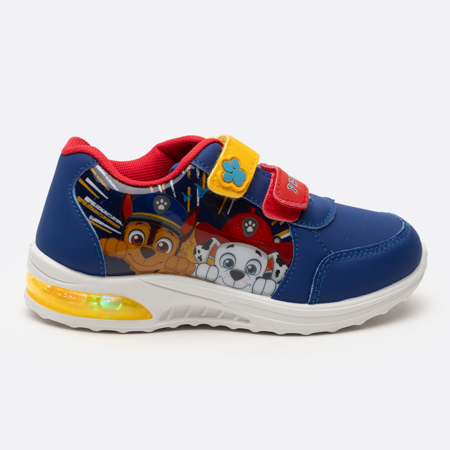Zapatilla Con Luces Niño Personaje Azul Paw Patrol
