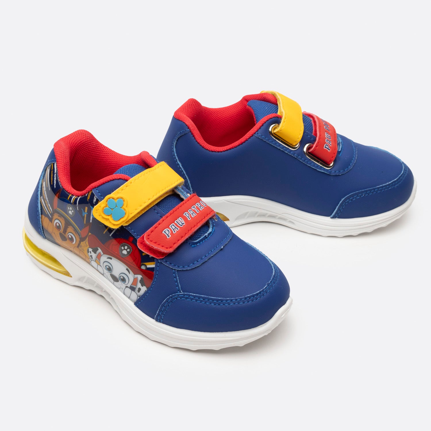 Zapatilla Con Luces Niño Personaje Azul Paw Patrol