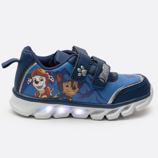 Zapatillas Con Luces Niño Chase y Marshal Azul Paw Patrol - Zapatillas Chile | The Brands Club cl